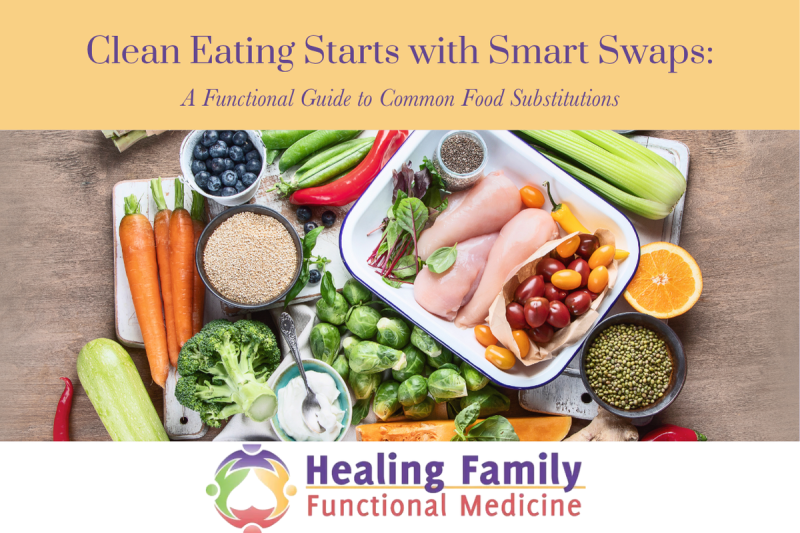 Clean Eating Starts with Smart Swaps A Functional Guide to Common Food Substitutions